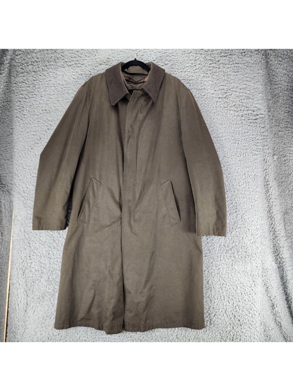 Bugatti Jacket Mens 44R Brown Long Sleeve Coat